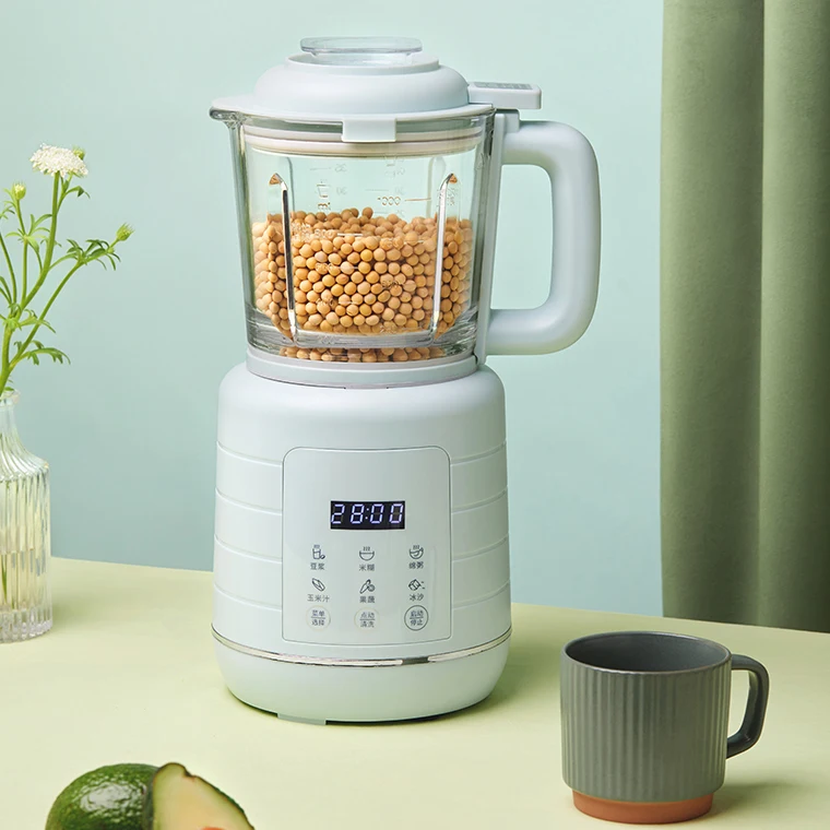 Современная Электрическая зеркальная машина для соевого молока маленькая