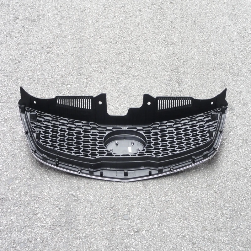 1 шт. хромированный верхний гриль передняя решетка радиатора вставка для Kia Forte 2011