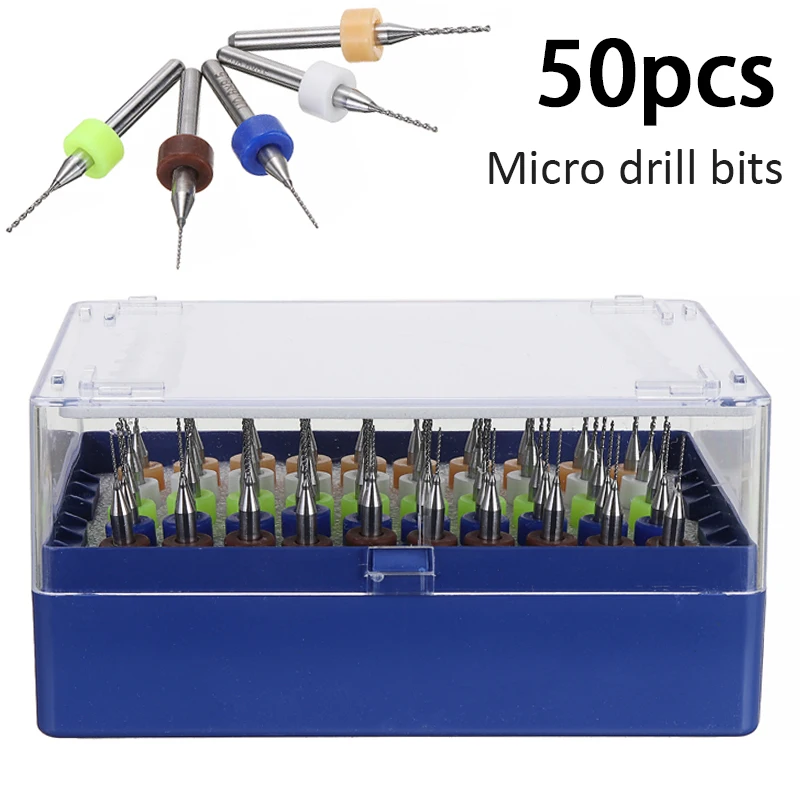 50 шт./компл. Вольфрам твердого сплава PCB печатная плата гравировальный инструмент