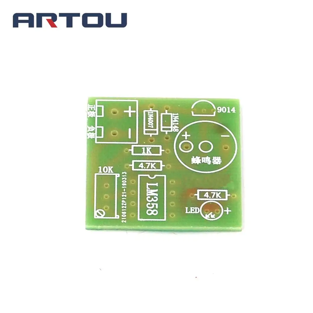 Звуковой сигнал и светильник 9 В/12 В от батареи защита перегрузки модуль защиты