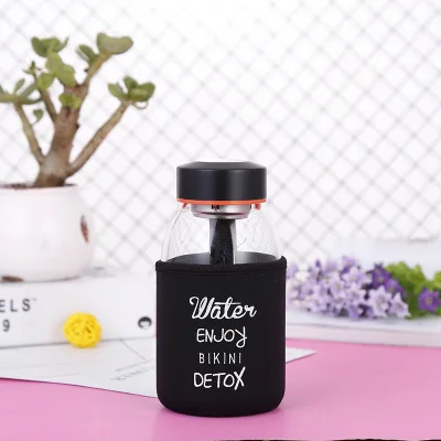 1 шт. наружные портативные пластиковые бутылки для воды стекло Корейская