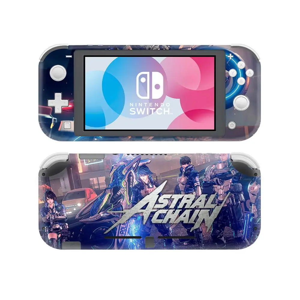 Астральные цепи кожи Стикеры наклейка Для Nintendo переключатель Lite консоли и