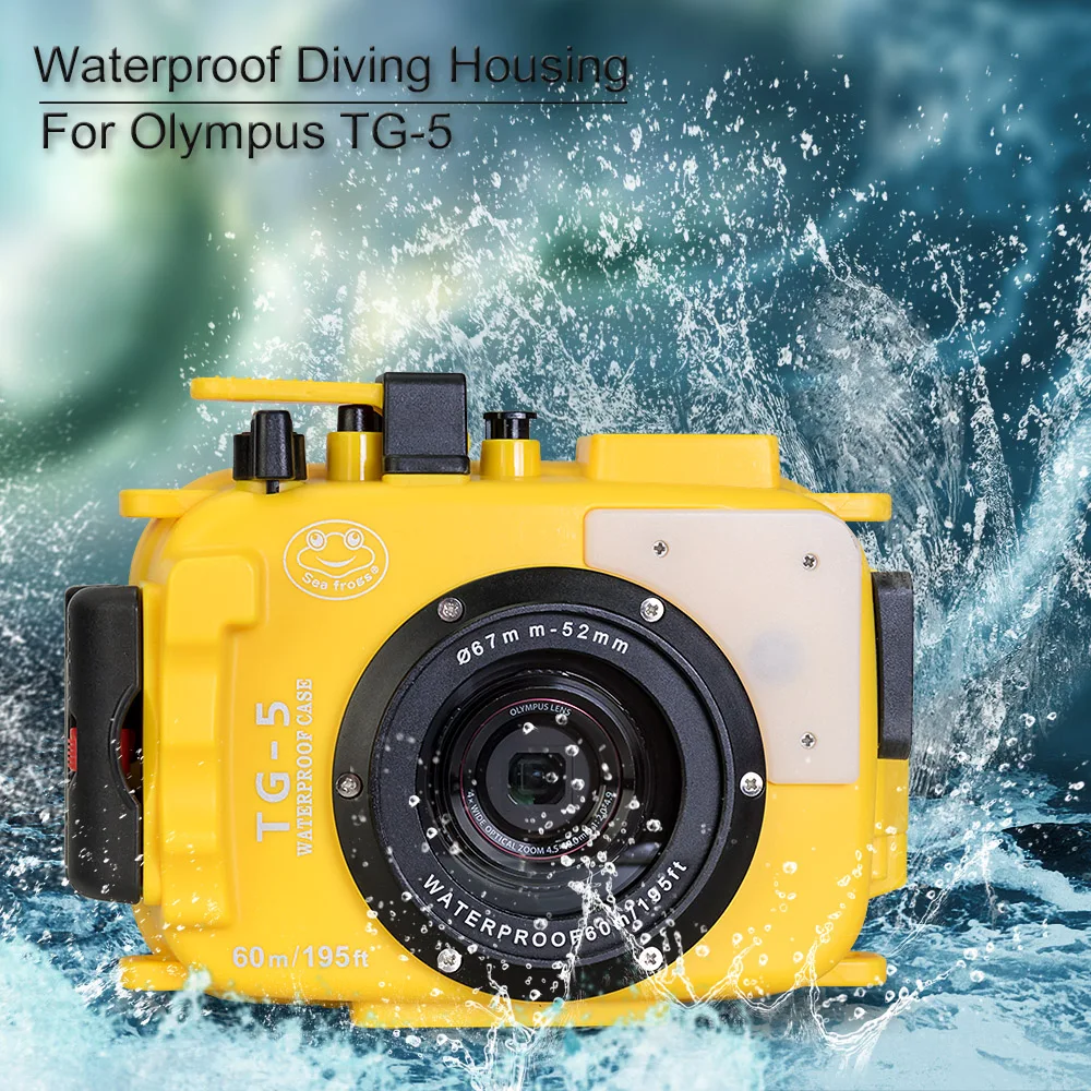 Водонепроницаемый чехол для камеры Olympus TG 5 подводная камера защитная крышка