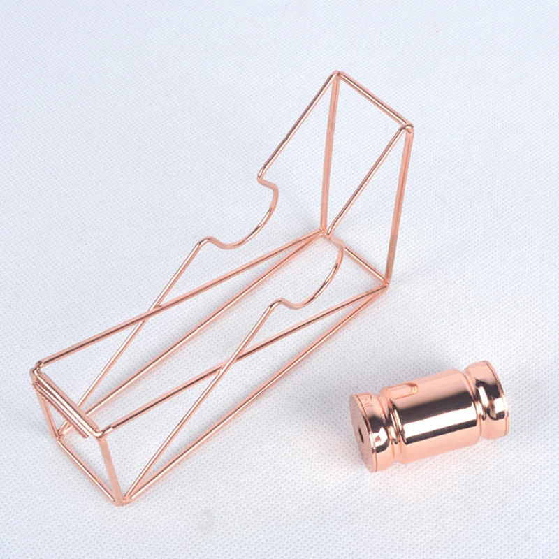 Металлический держатель для ленты из розового золота с основанием удаления в