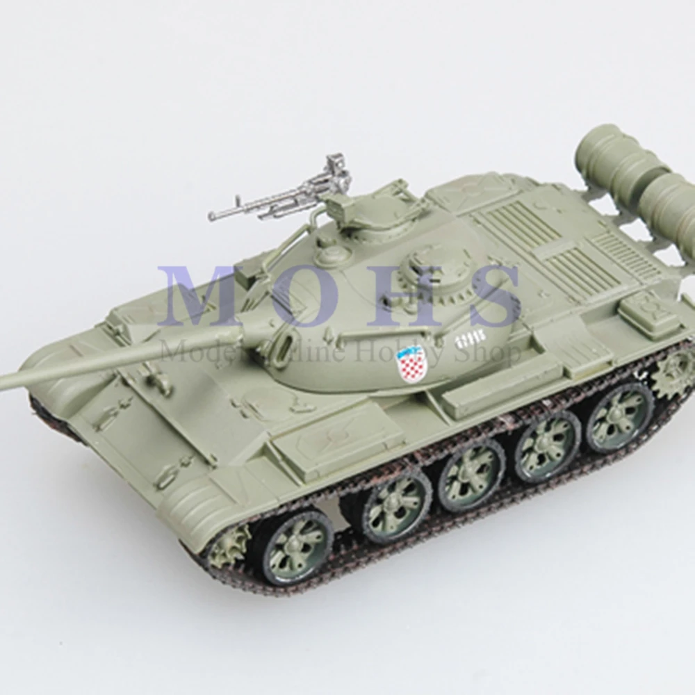 Easy Model 35023 1/72 собираемая Модель весы Готовая модель весы миниатюрная Военная масштаб бак T54 T-54 Косово 1998