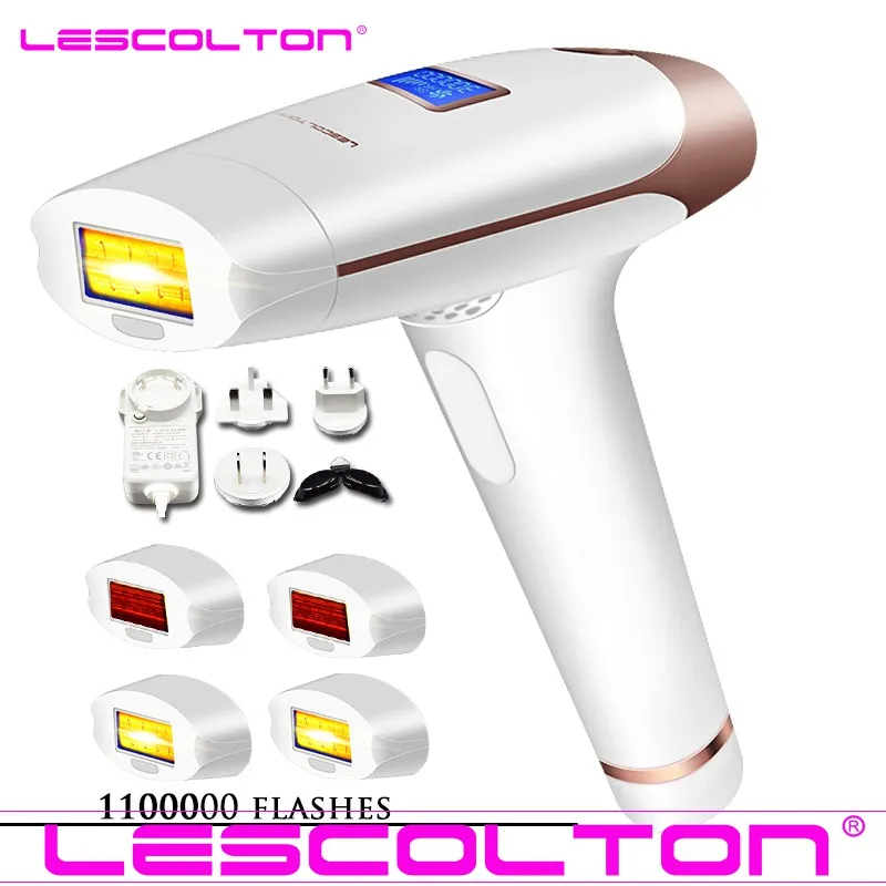 Lescolton 4в1 1000000 импульсный IPL лазер для удаления волос перманентное Удаление волос IPL лазерный эпилятор подмышка удаление волос