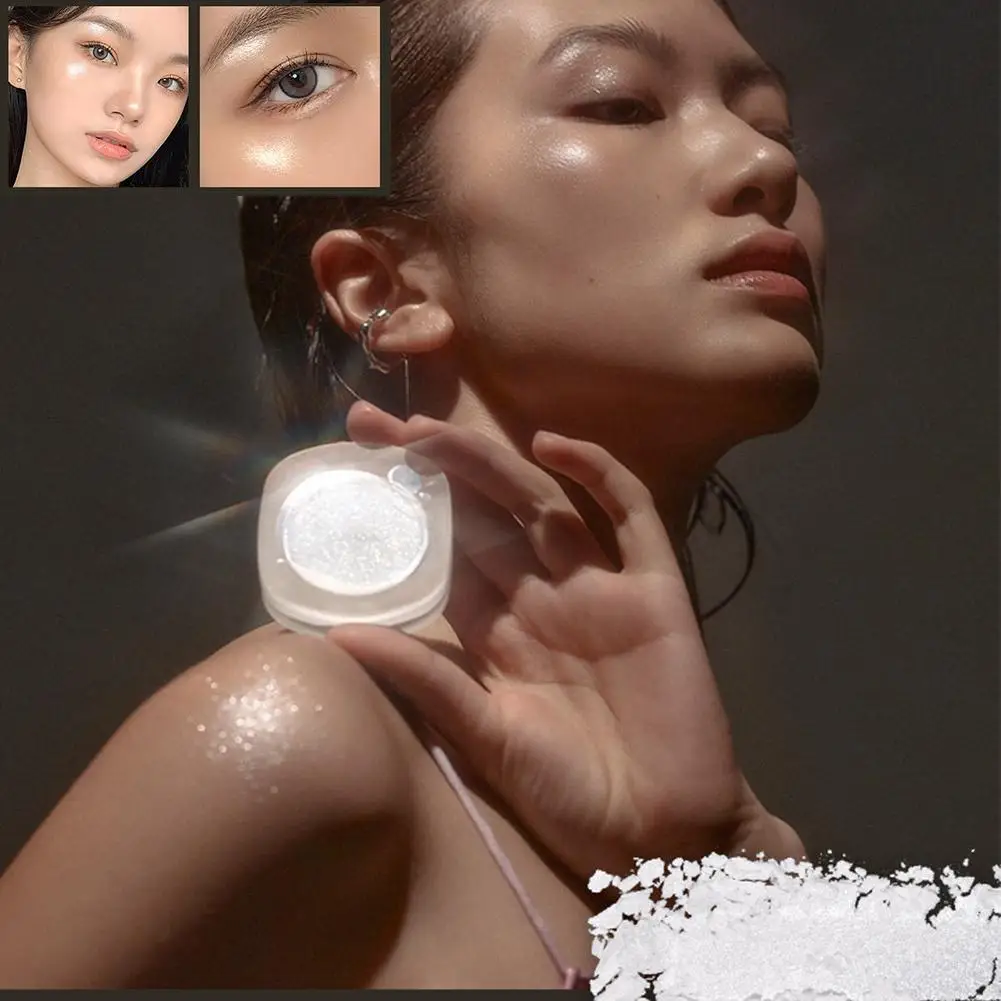 

Mashed Potatoes Brighten Silkworm Monochrome High-Gloss Skin Trimming Highlights Tthree-Dimensional Plate Tone Glitter Brig H4S5