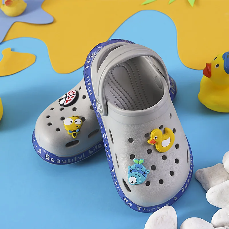 

Sell well New Fashion Children Garden Shoes Boys Girls Cartoon Sandal Summer Slippers High Quality Kids Baby Sandals KSS09