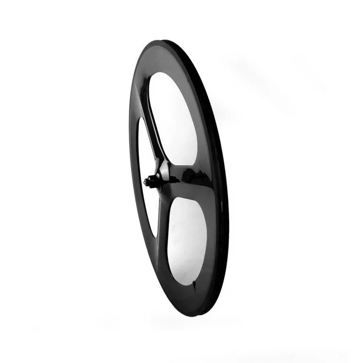 Тройные спицы для заднего колеса 700C 1 шт. дорожные велосипеды Углеродные