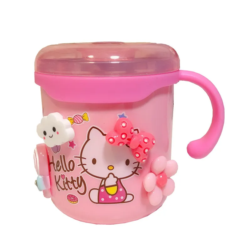 Мультяшная Термокружка детская теплая чашка для воды из нержавеющей стали