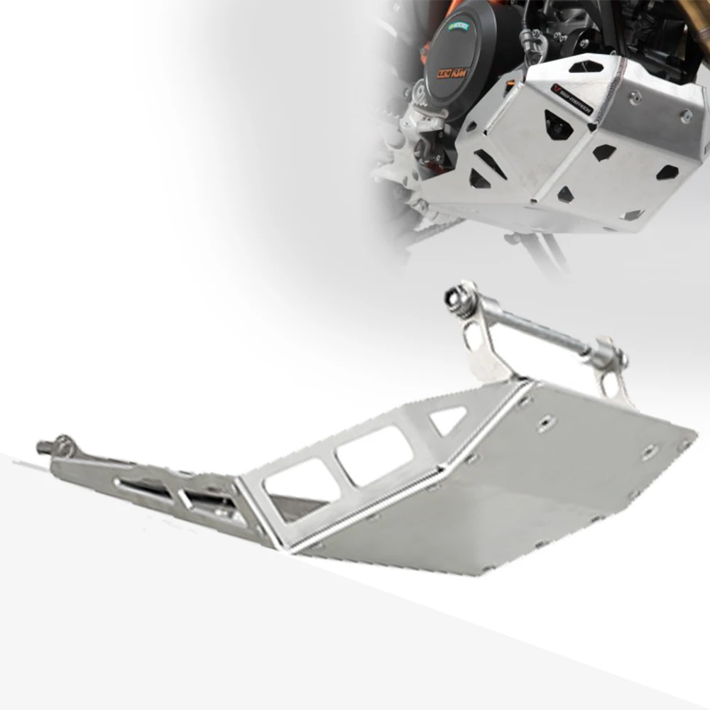 

For 690Enduro 690 Enduro R Motorcycle Accessories Adjustable New CNC Moto engine guard Engine housing protection Front spoiler