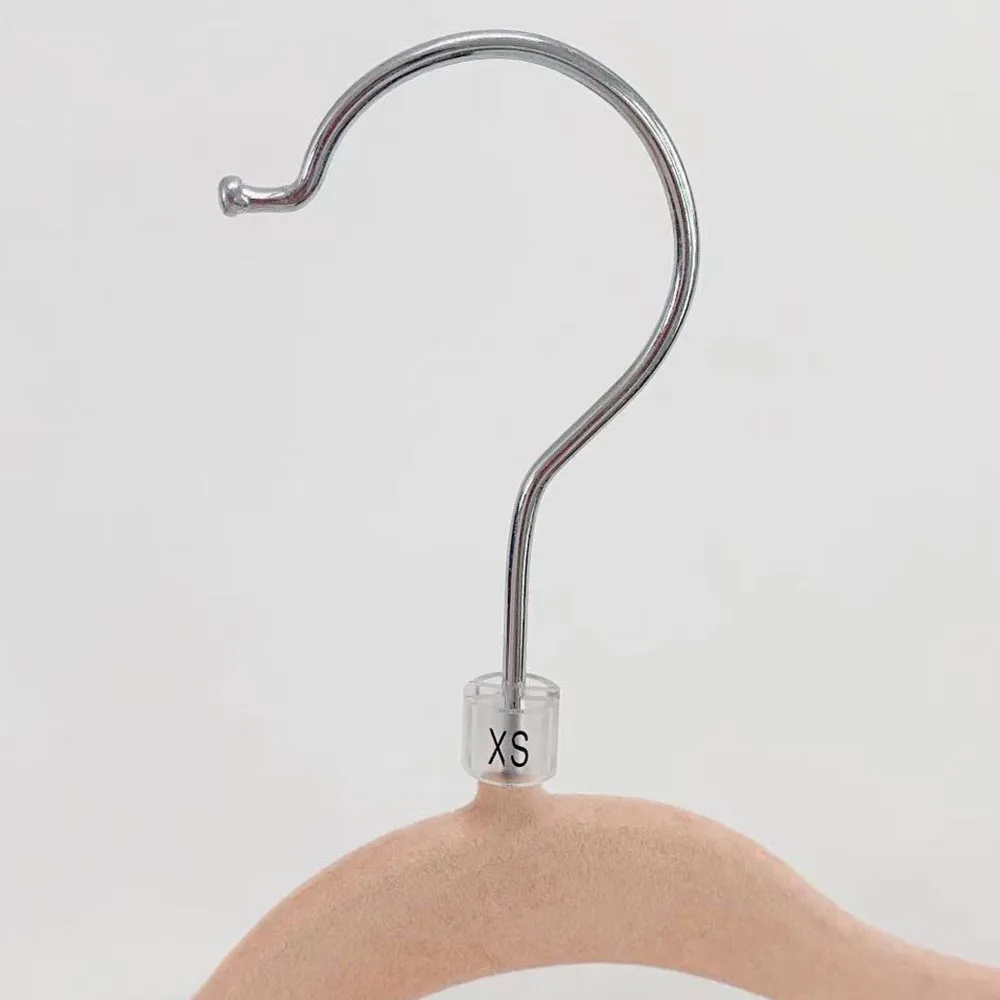 Вешалка для одежды прозрачная пластиковая 100 шт./пакет | Дом и сад