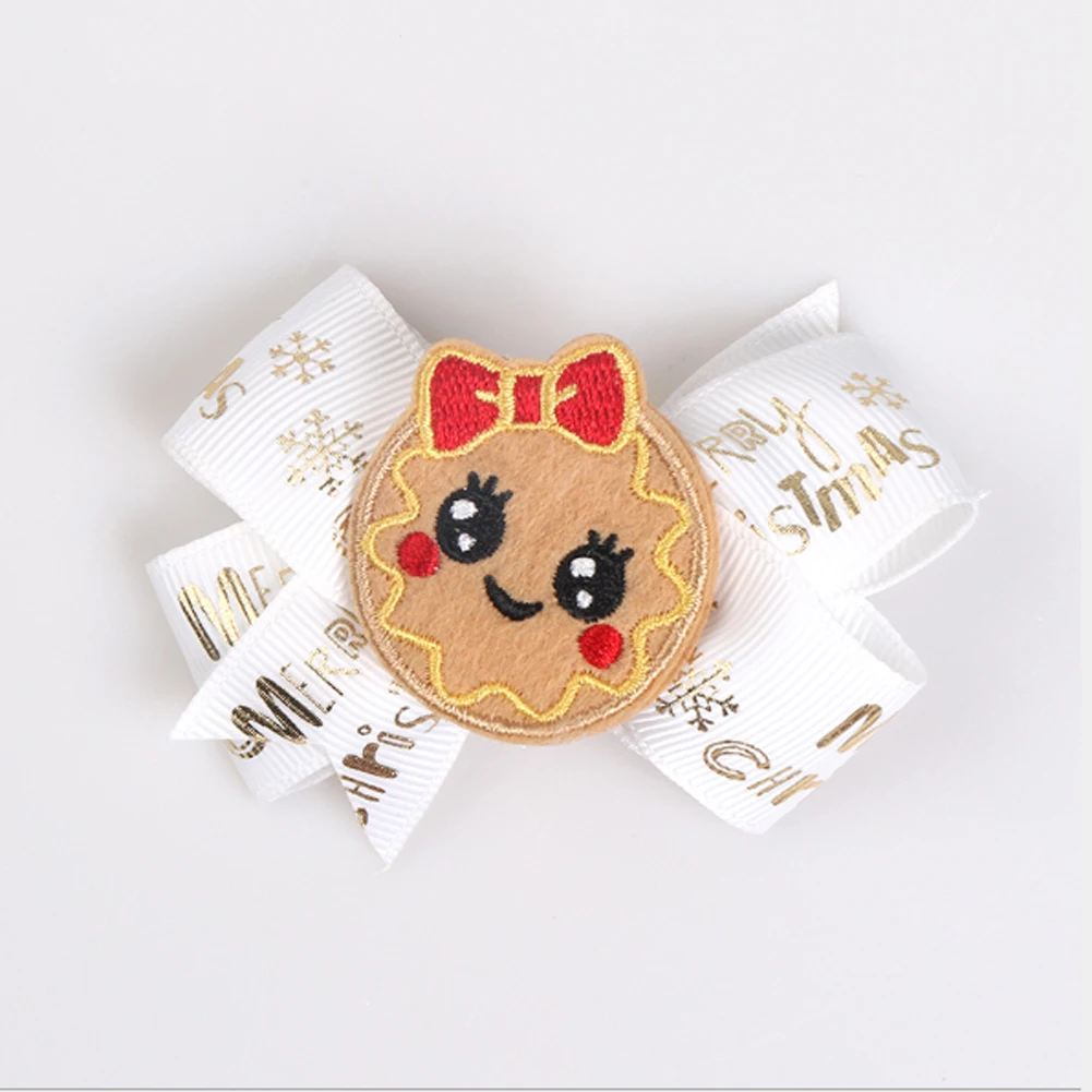 

1Pc Kids Baby Girls Christmas Hairclip Hairpin Set Bow Hair Clips Cartoon Barrettes Infant Baby Girls Hairclips Accessories