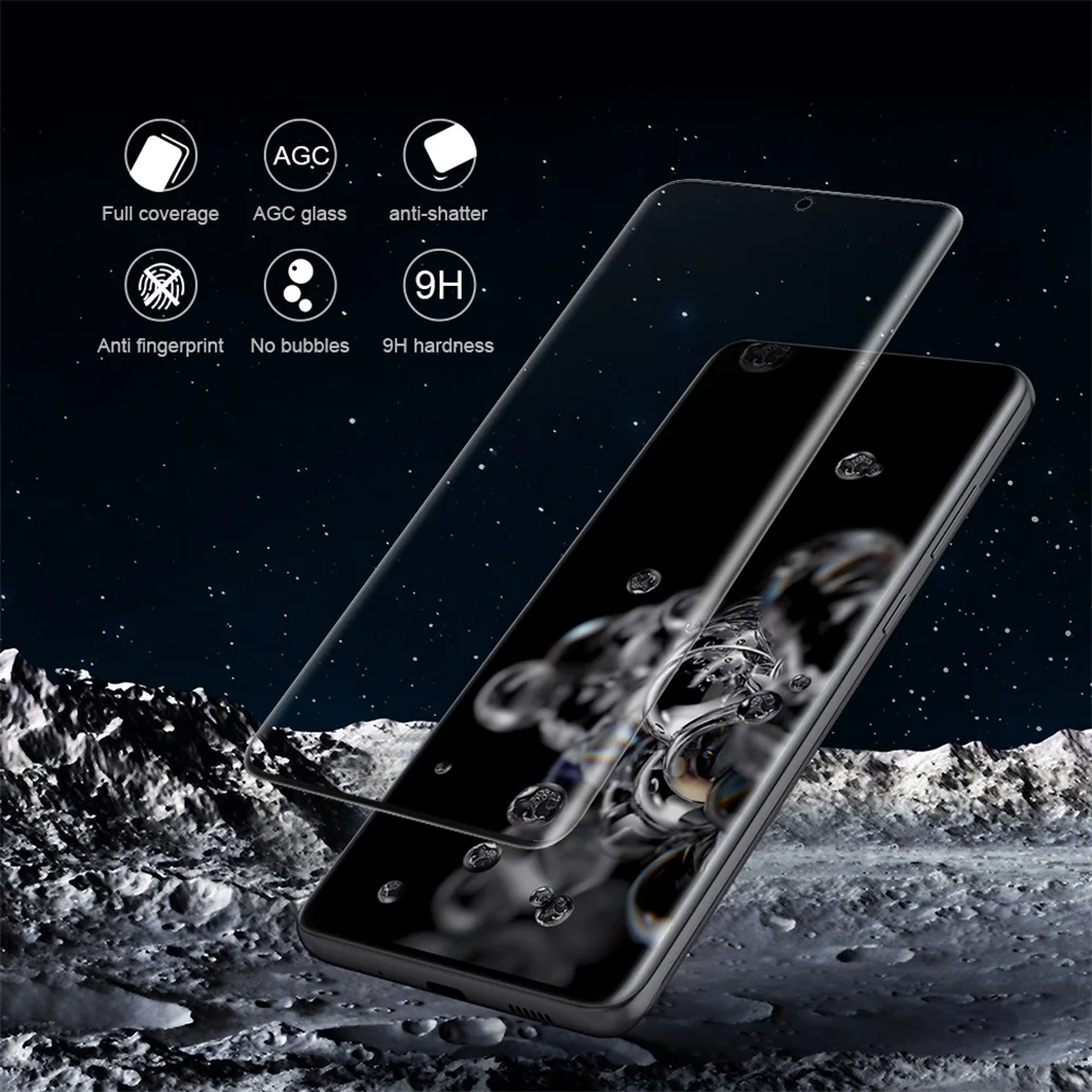 Для Samsung Galaxy S20 Ultra S20+ Plus 5G закаленное стекло полная защита экрана nillkin 3D CP + Max 9H