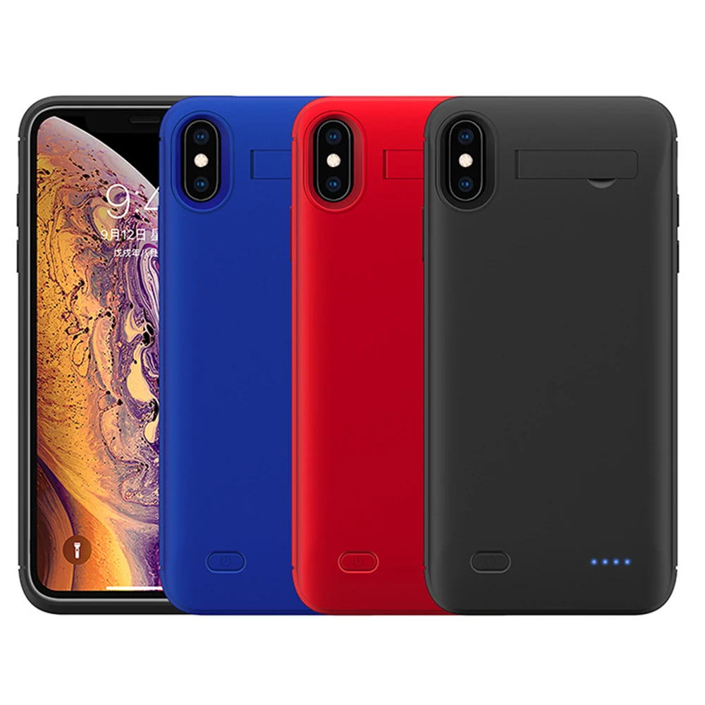Чехол с зарядным устройством на 6200 мА · ч для iphone 11 11Pro Pro Max чехол смартфона