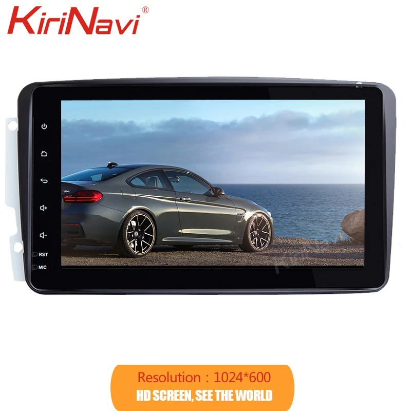 Автомобильный радиоприемник KiriNavi Android 10 для Mercedes Benz C класс CLK W209 W203 W463 W208 W163 Vaneo Viano