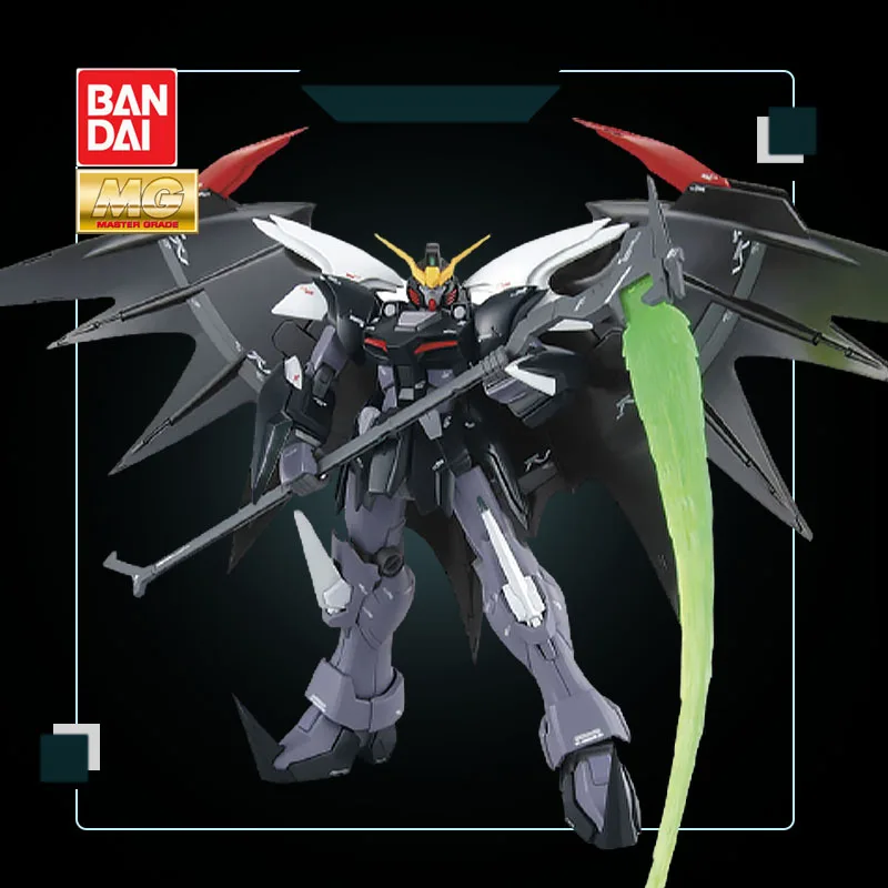 

Bandai Gundam Anime Action Figures Model MG 1/100 Deathscythe Hell Hell Death EW Edition Assembly Gundam Ornaments Decoration