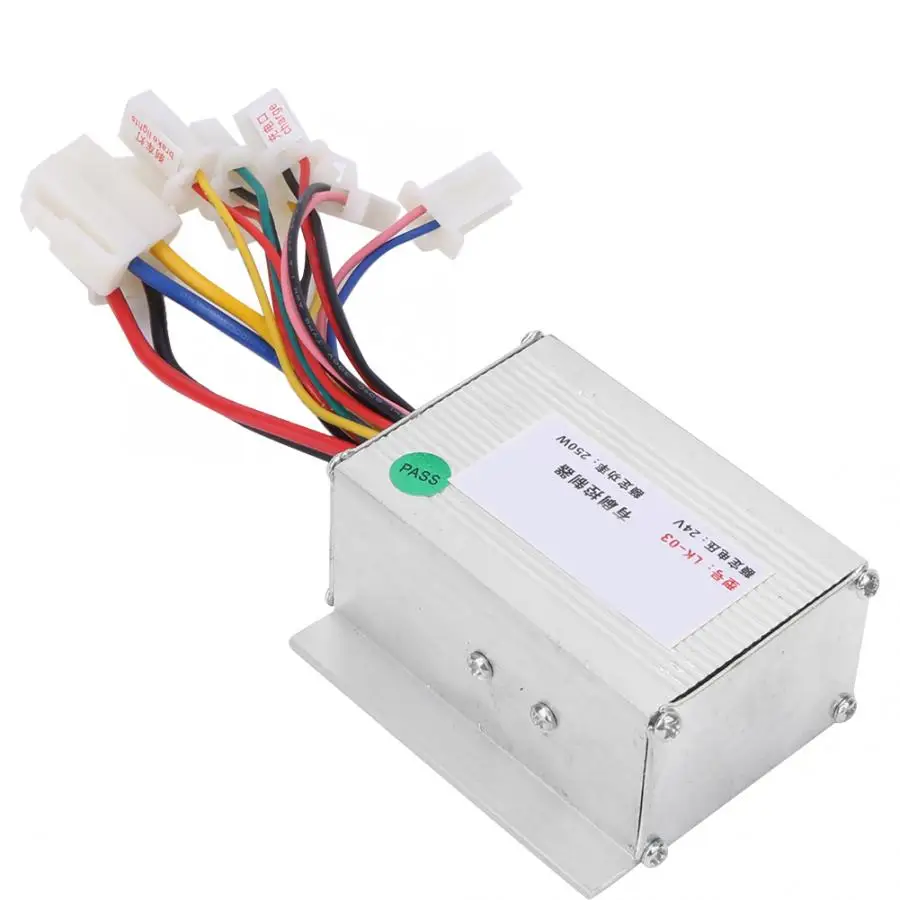24V 250W контроллер щетки двигателя 24 трубный 48В 60В 1000W 1200W бесколлекторный мотор 36V 48V