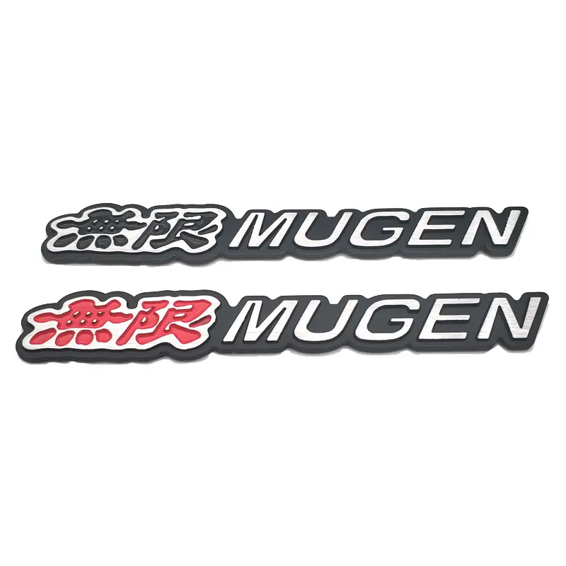 

Car Styling Metal luxury Edition MUGEN Logo Emblem Sticker Fender Rear Trunk Decal