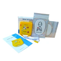 mini aed trainersimulation first aid aed training device for cpr practicing emergence advanced kit with replaceable pads