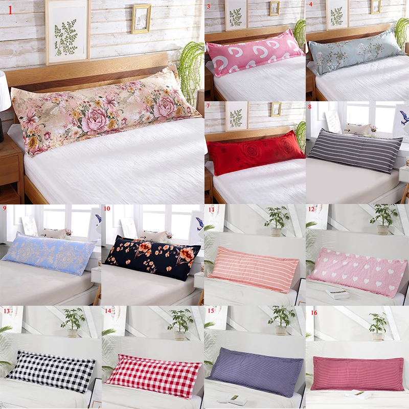 

Soft Pillowcase Cushion Cover Long Pillow Cover Bedding Accessory Multiple Options Pillowslip Durable PillowCase Home Supplies