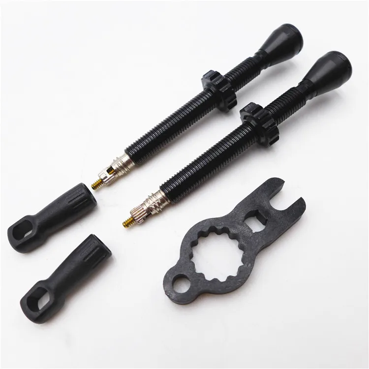 60mm FOURIERS VL-TUS бескамерные Presta клапаны для MTB дорожный велосипед 40 мм 60 мм - Цвет: 60mm