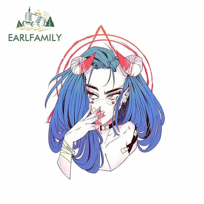 EARLFAMILY 13 см x 10 1 Забавный рог для девочек автомобильные мультипликационные