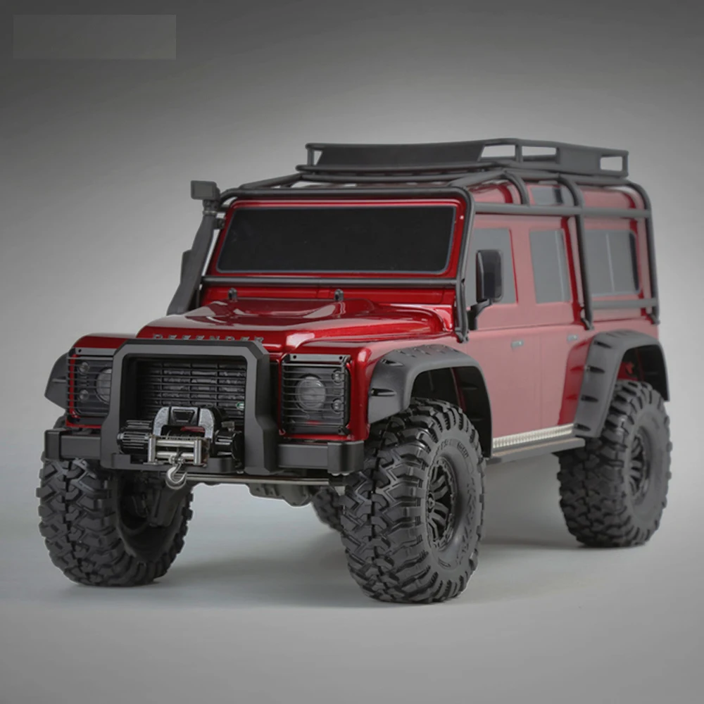 Классический передний и задний бампер TRX4 из алюминиевого сплава для