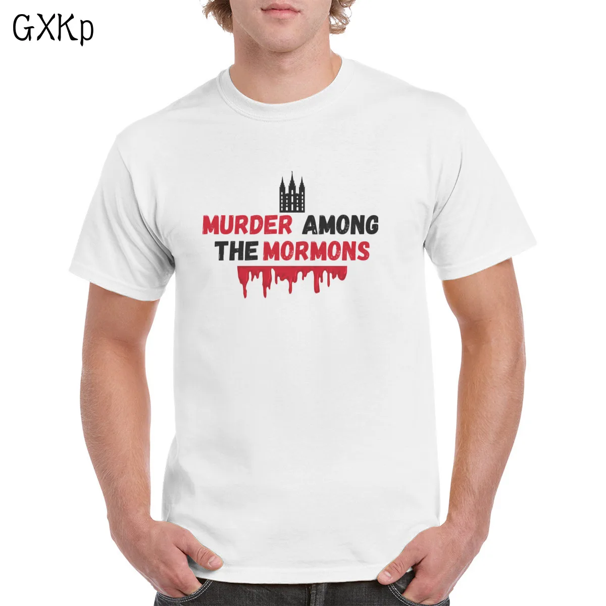 

Brand Murder Among the Mormons t shirt Unisex Harajuku Tops Casual graphics 100% Cotton T-shirt Female/Man