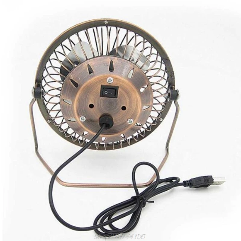 

Table Desktop Personal Fan Computer Heat Dissipation AdjustableCompatibility Metal Design Antique Operation A02 21 Dropship