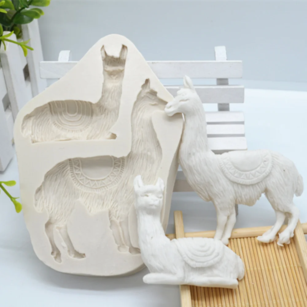 Luyou 1 шт. Альпака силиконовый Fondant (сахарная) пресс формы торт ко дню рождения