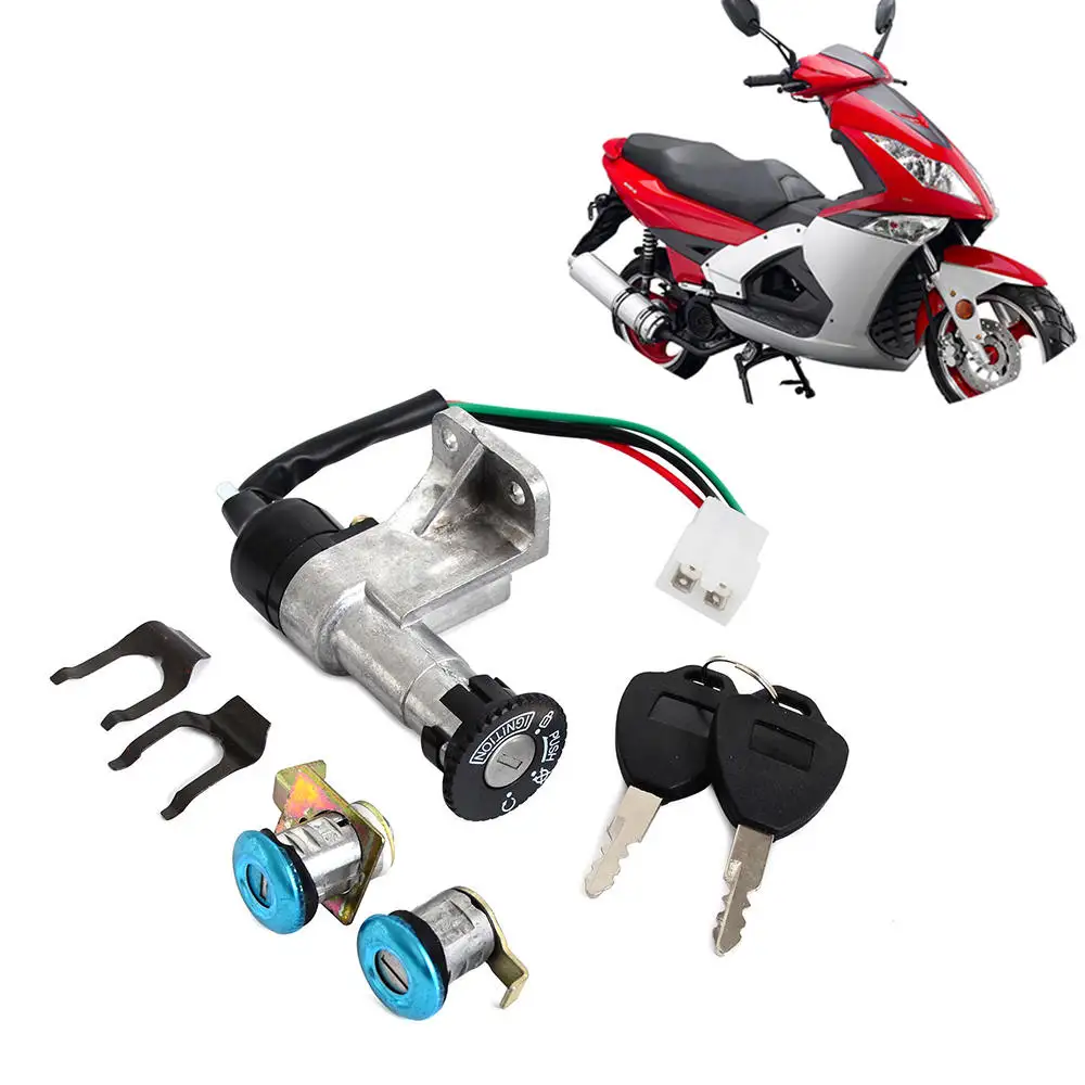 Переключатель зажигания с замком газовая Крышка для китайского скутера 50 150 куб.