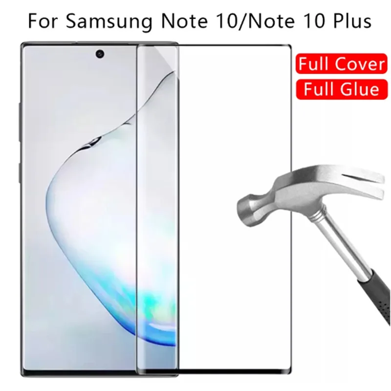 

3D Tempered Glass for Samsung note 10 s10 s10+ s10e Galaxy s9 S9 Plus S8 s8+ Safety Screen Protector on Galaxy Note10 + 9 Glass