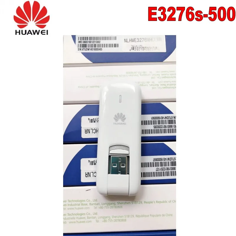 Unlocked Huawei E3276S-500 150Mbps 4G USB Dongle Cat4 LTE Surfstick Support 4G Frequency Bands B2/B4/B5/B7