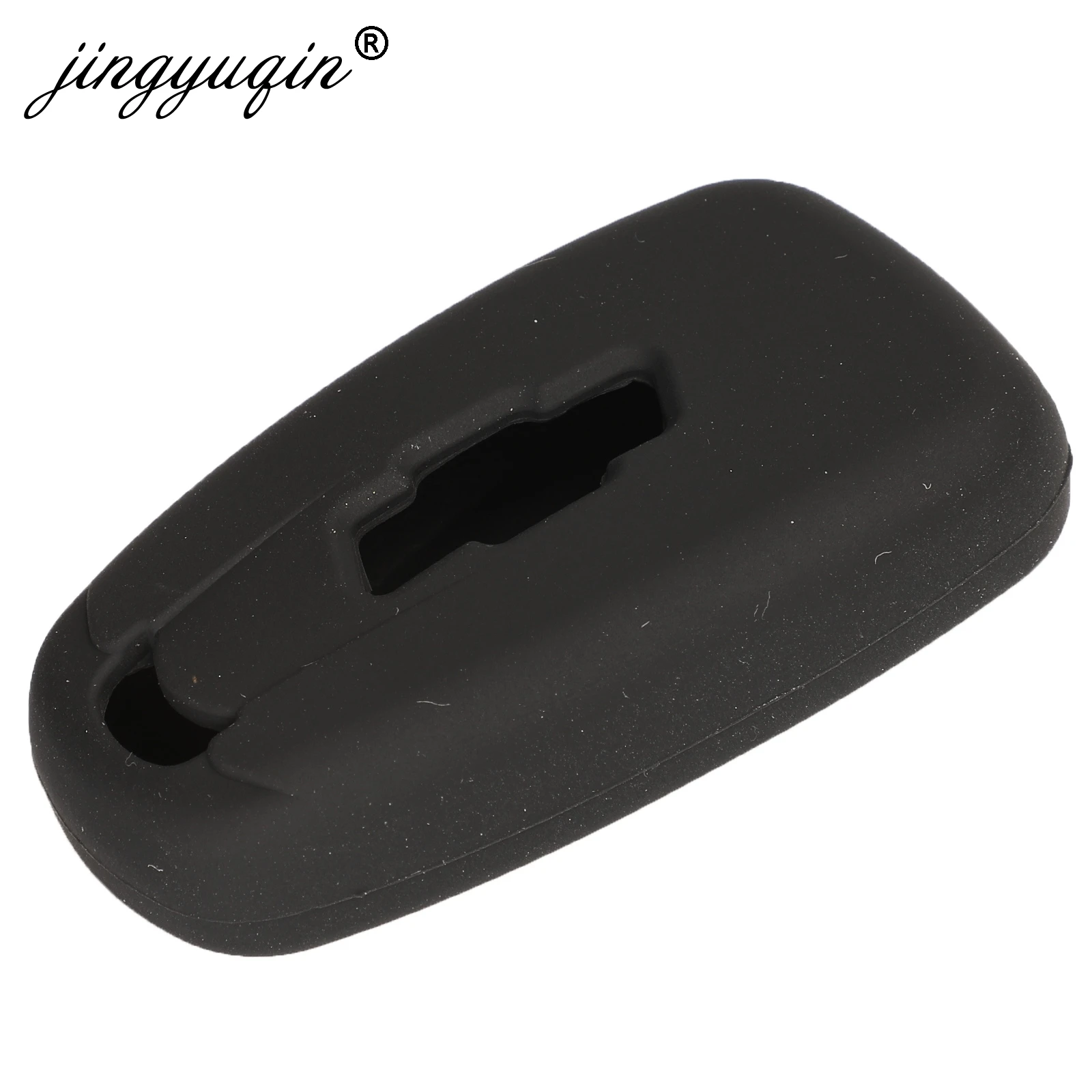 Jingyuqin 3 кнопки для Chevrolet Spark Equinox Cruze Trax Malibu Verano Traverse силиконовый чехол ключей с