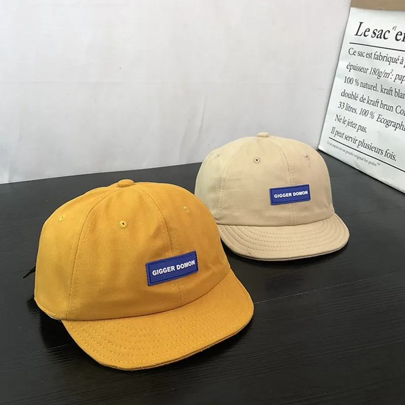 Новинка 2019 короткая бейсболка модная универсальная Кепка с маркировкой