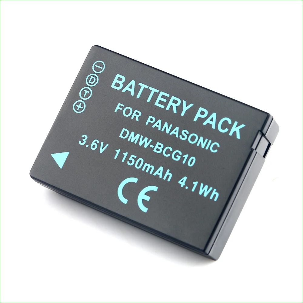 Аккумулятор BCG10E BCG10PP для цифровой камеры Panasonic DMW-BCG10 ZS3 ZS5 ZS6 ZS7 ZS8 ZS10 ZS15 ZS19 3D1 ZR1 ZR3 TZ22