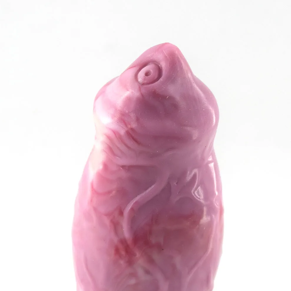 FAAK New Ejaculation Dildo Jellyfish Color Animal Dog Knot Penis With Suction Cup Syringe Pneumatic Ball Anal Sex Toys Shop | Красота и