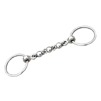 stainless steel waterford bit horse bit snaffle horse bit ring equipment loose ring 5 inches