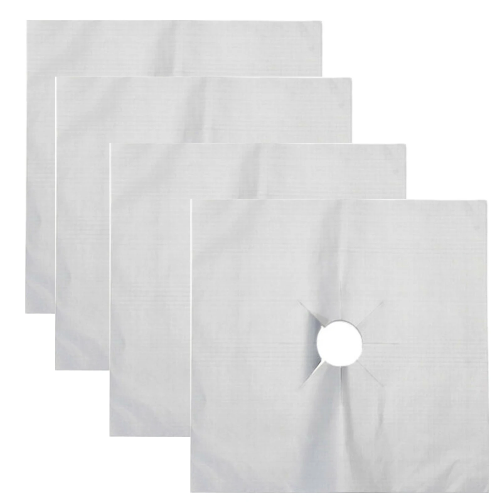 

PTFE Protector Pad Washable Anti-Oil Reusable Non-Stick Convenience Suit for Kitchen Gas Range Stove DC120