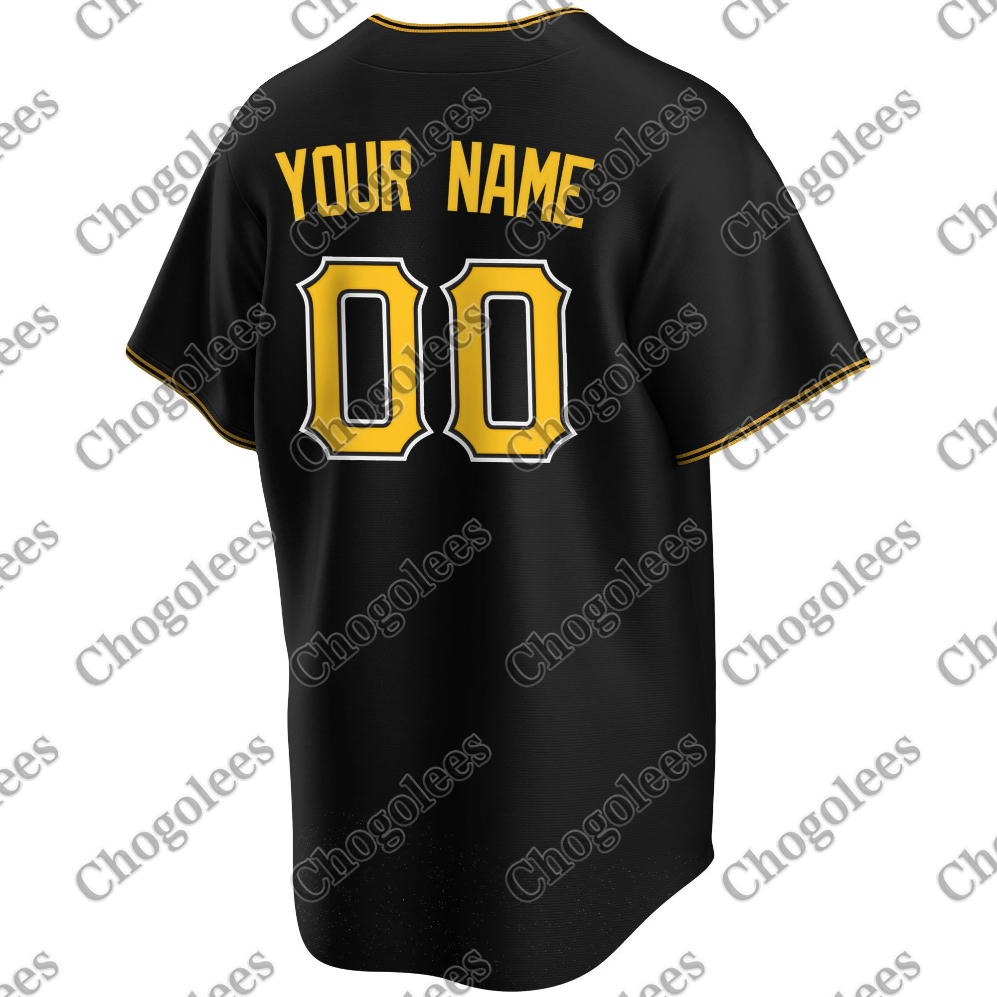 

Baseball Jersey Pittsburgh Alternate 2020 Custom Jersey - Black