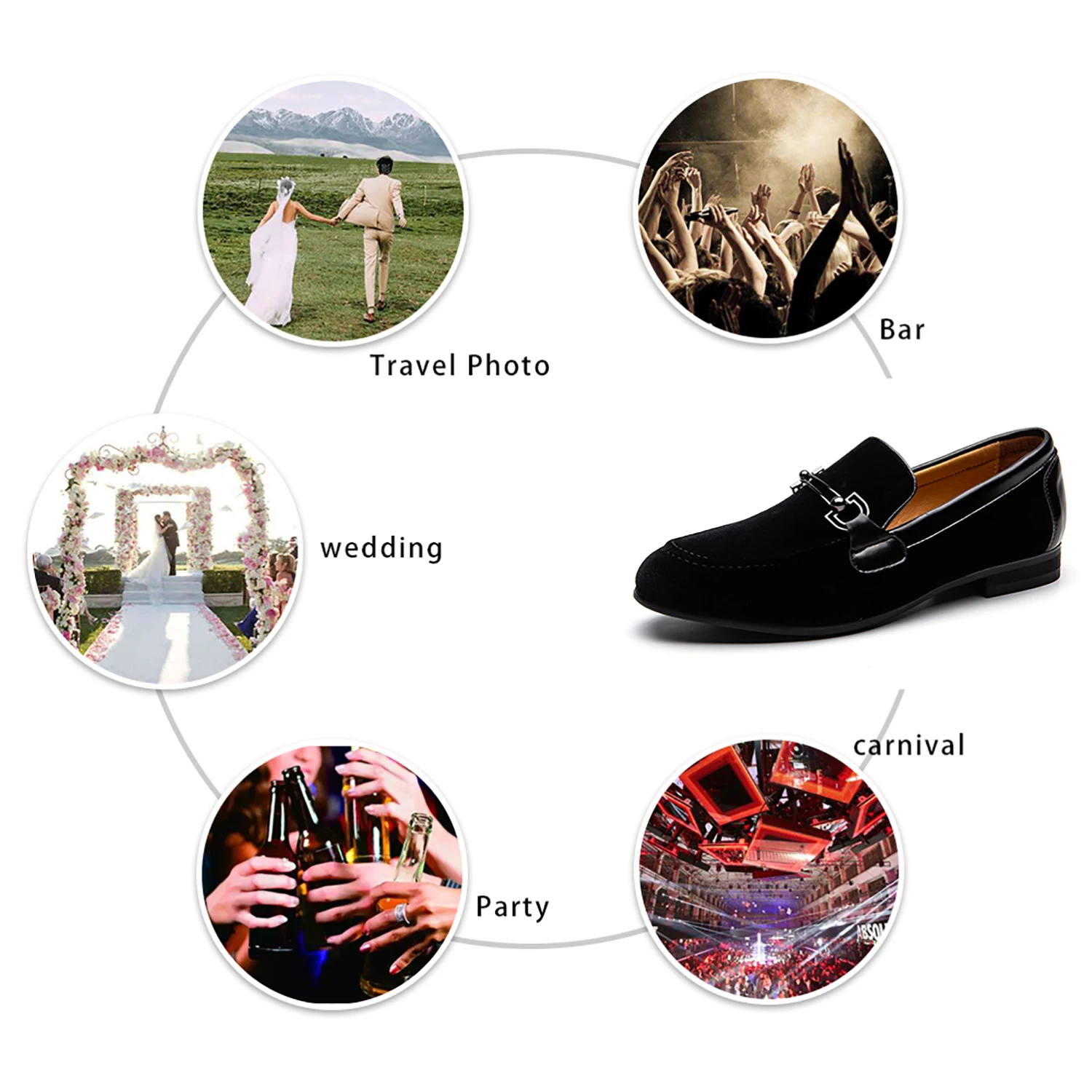 MEIJIANA Men Loafers Black Velvet With Braiding Flat Slip on Moccasins Men's Dress Shoes Genuine Leather Casual | Обувь