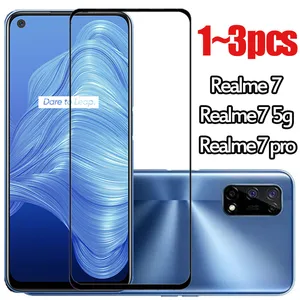 for Realme-7-5g Tempered Glass for oppo realme 7 pro 7pro Screen
Protector realme7 Realmi 7 pro 5g Camera Film realme 7 5G Glass