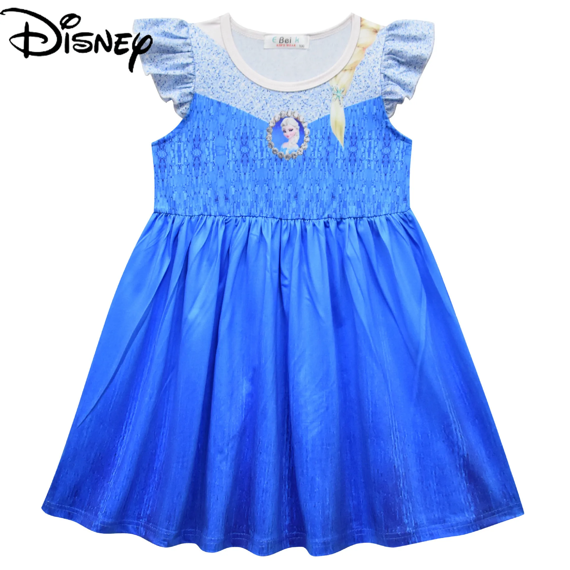 

Disney Frozen 2 Girls Dress Aisha Princess Dress Flying Sleeve Girls Dress clothes kids dress