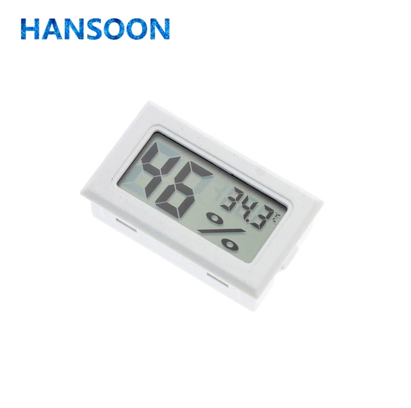 1 шт. Мини цифровой ЖК-дисплей удобный датчик температуры измеритель влажности