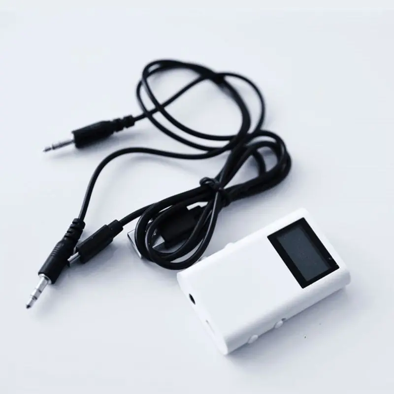 

3in1 Rechargeable Bluetooth 5.0 Audio Transmitter Receiver with Display for PC TV Car Speaker Headphones Home Stereo Retailsale