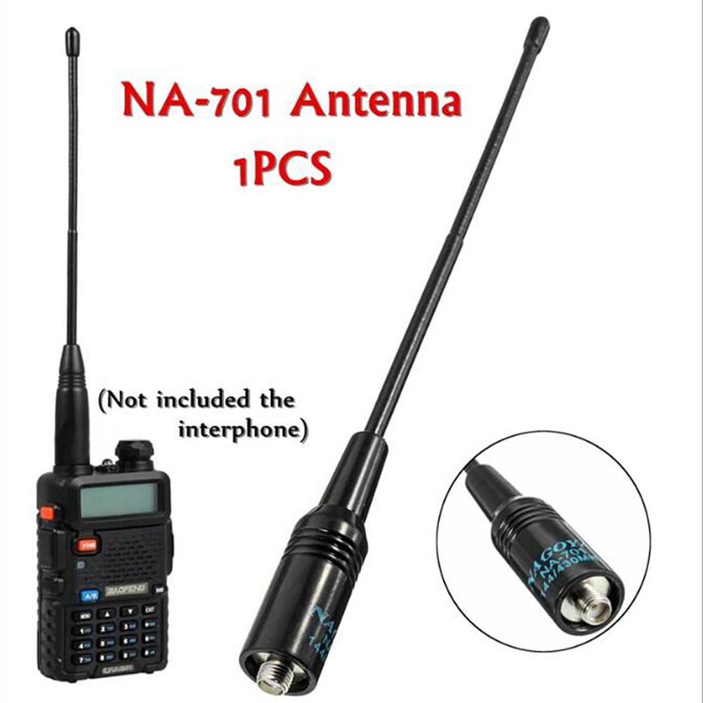 UT-106UV SMA Female Dual Band Antenna High Quality Walkie Talkies Interphone Spare Parts for | Мобильные телефоны и