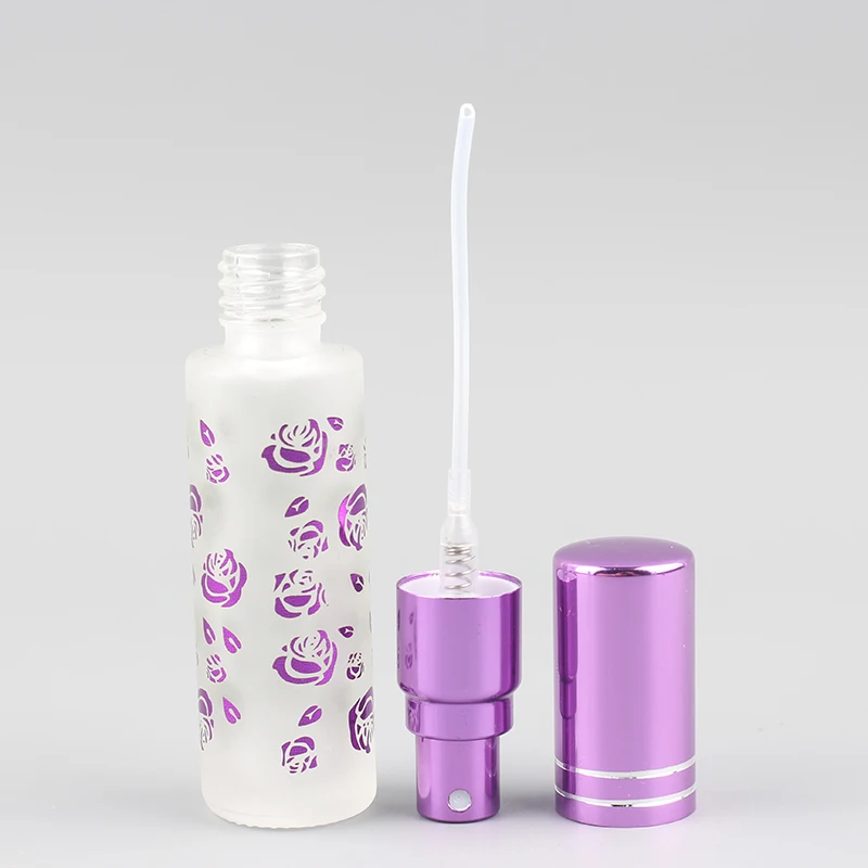 1pcs 2107 hotDecorating 9ml Glass Perfume Bottle Empty Spray Vials Fragrance Travel Refillable Atomizer Portable | Красота и здоровье