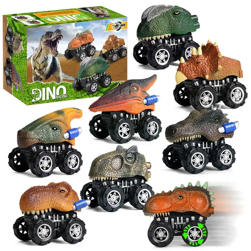 

Модель динозавра детская с большой шиной, на Возраст 3-14 лет, 8 шт.