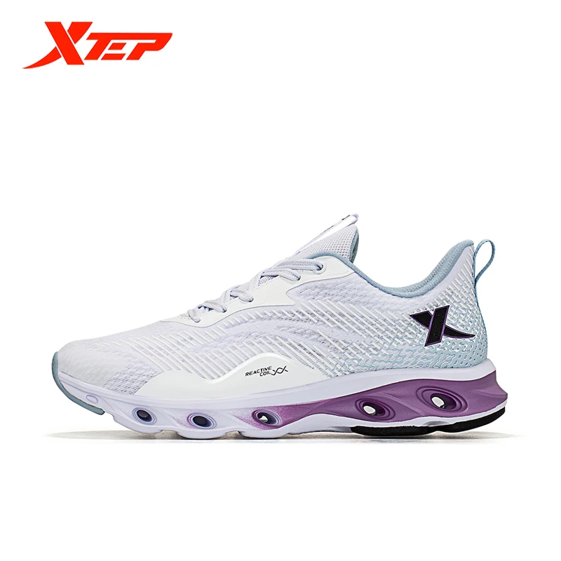 Xtep Women Running Shoes Reactive Coil New Sports Shoes Casual Light Weight Women's Sneaker For Outdoor Training 879118110076